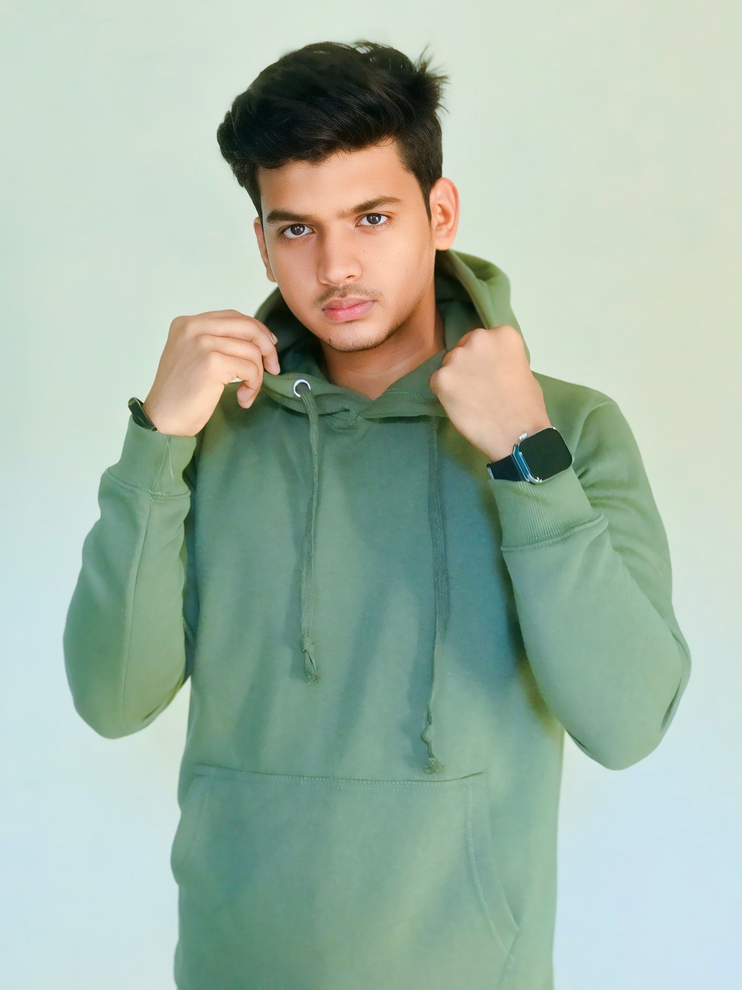 Cozy Classic Olive Green Hoodie for Any Season