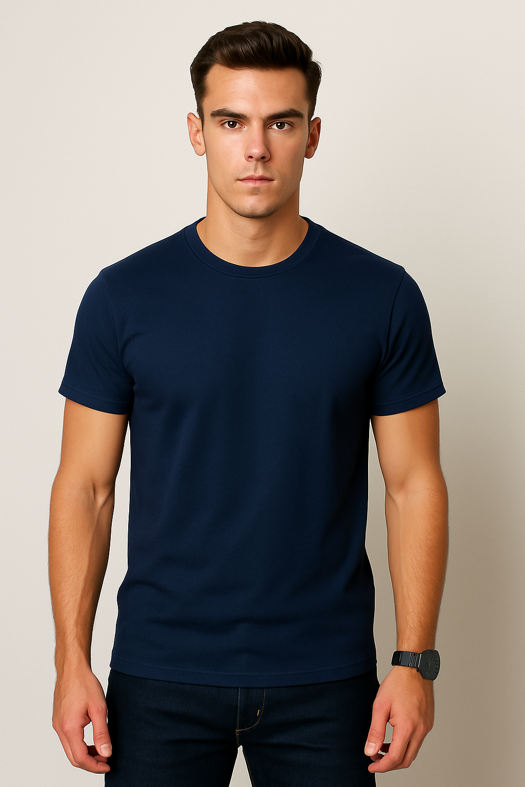 Classic Blue T-Shirt for Everyday Comfort
