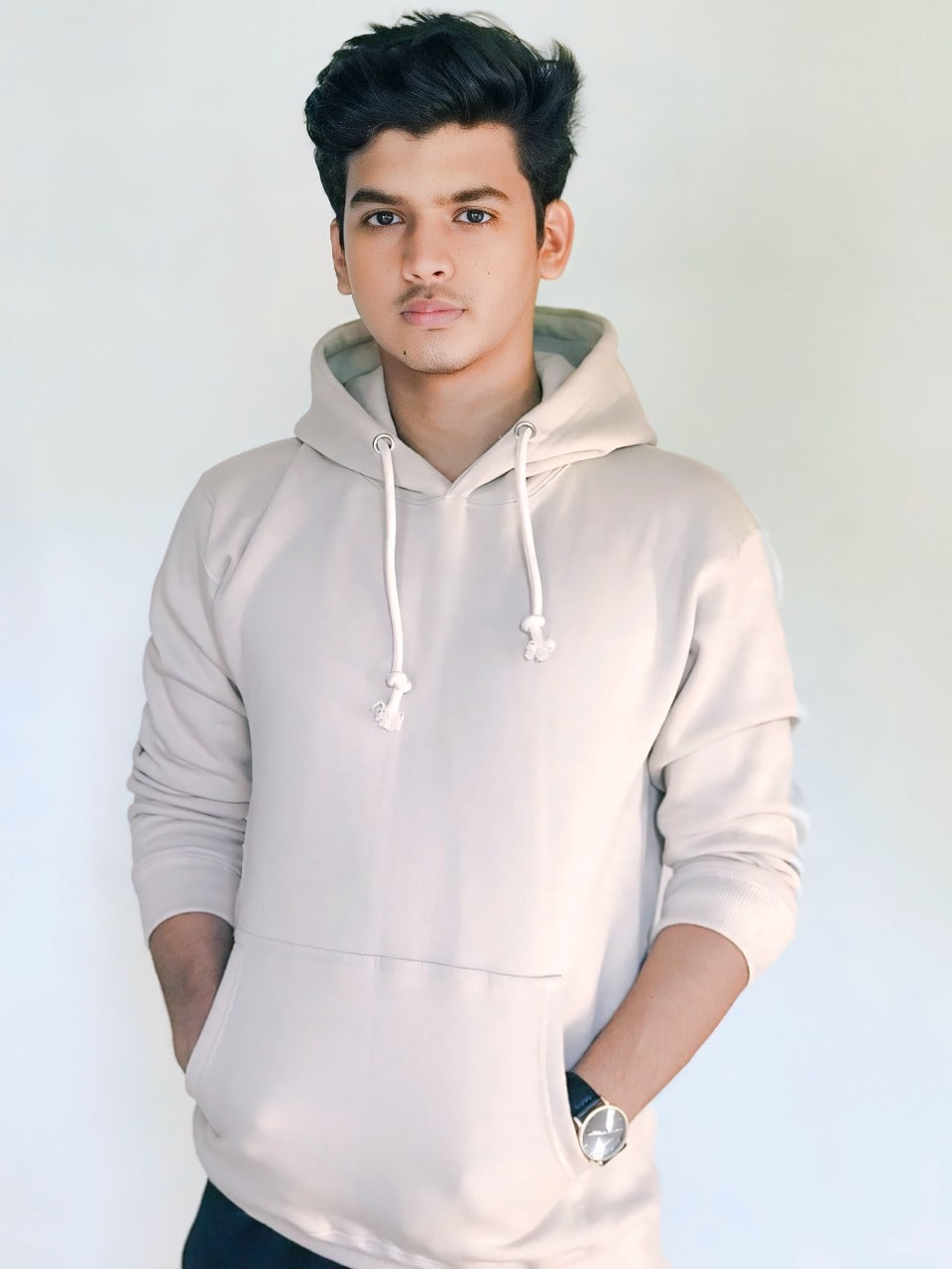 Cozy Classic Black Hoodie for Any Season