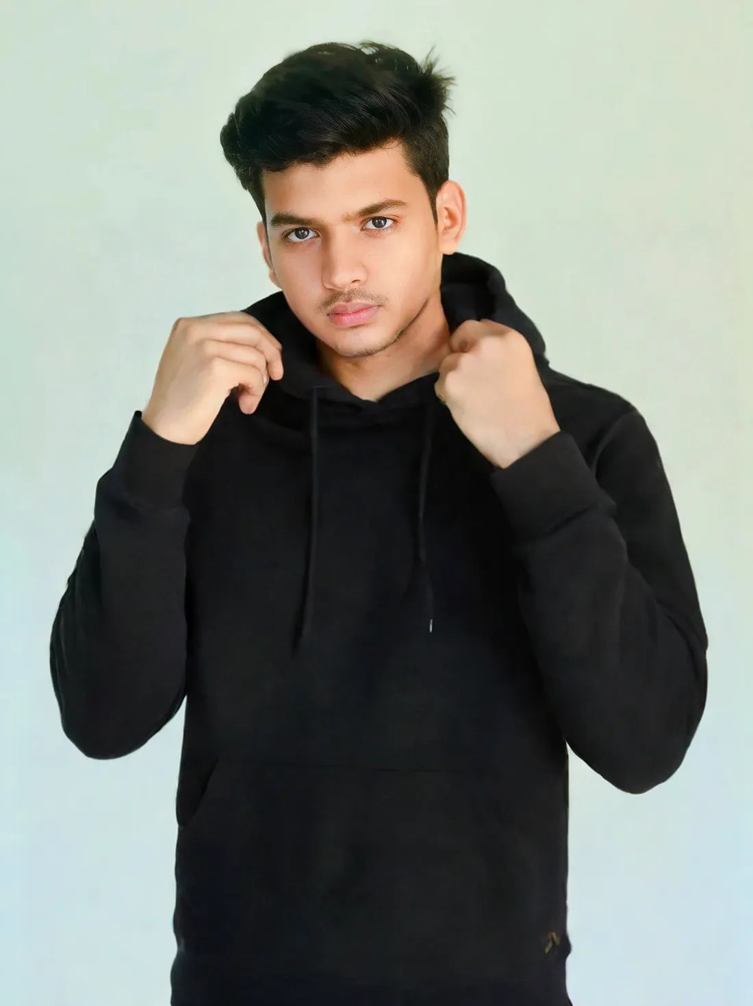 Cozy Classic Black Hoodie for Any Season