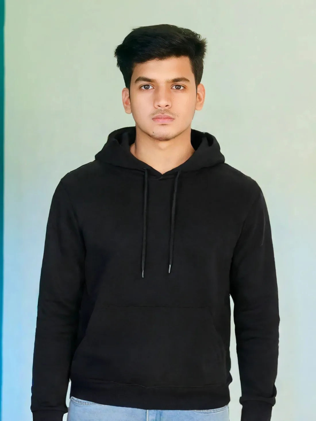 Cozy Classic Black Hoodie for Any Season