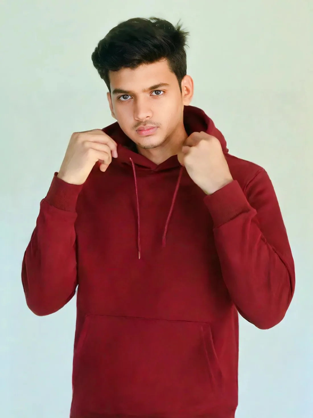 Cozy Classic Maroon Hoodie for Any Season