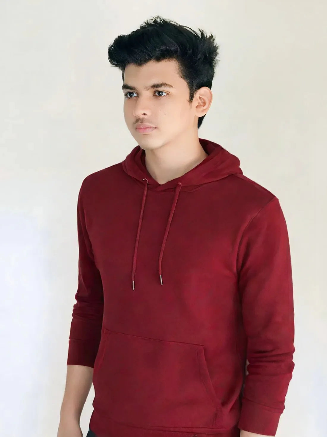 Cozy Classic Maroon Hoodie for Any Season